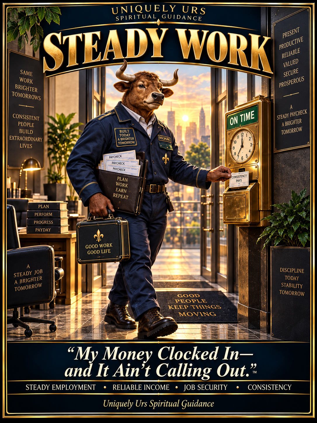STEADY WORK CANDLE