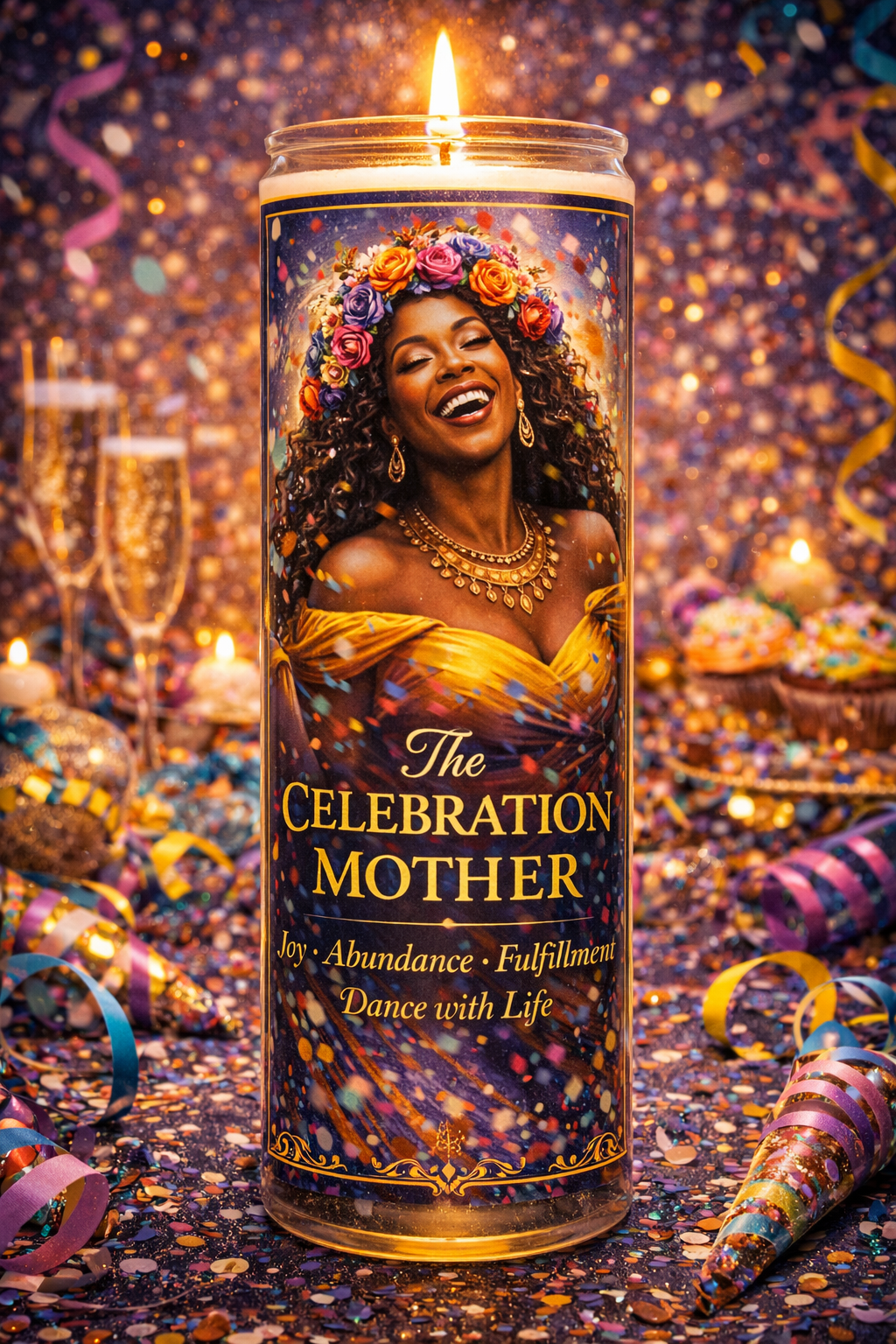 💃🏽🍷 THE CELEBRATION MOTHER CANDLE
