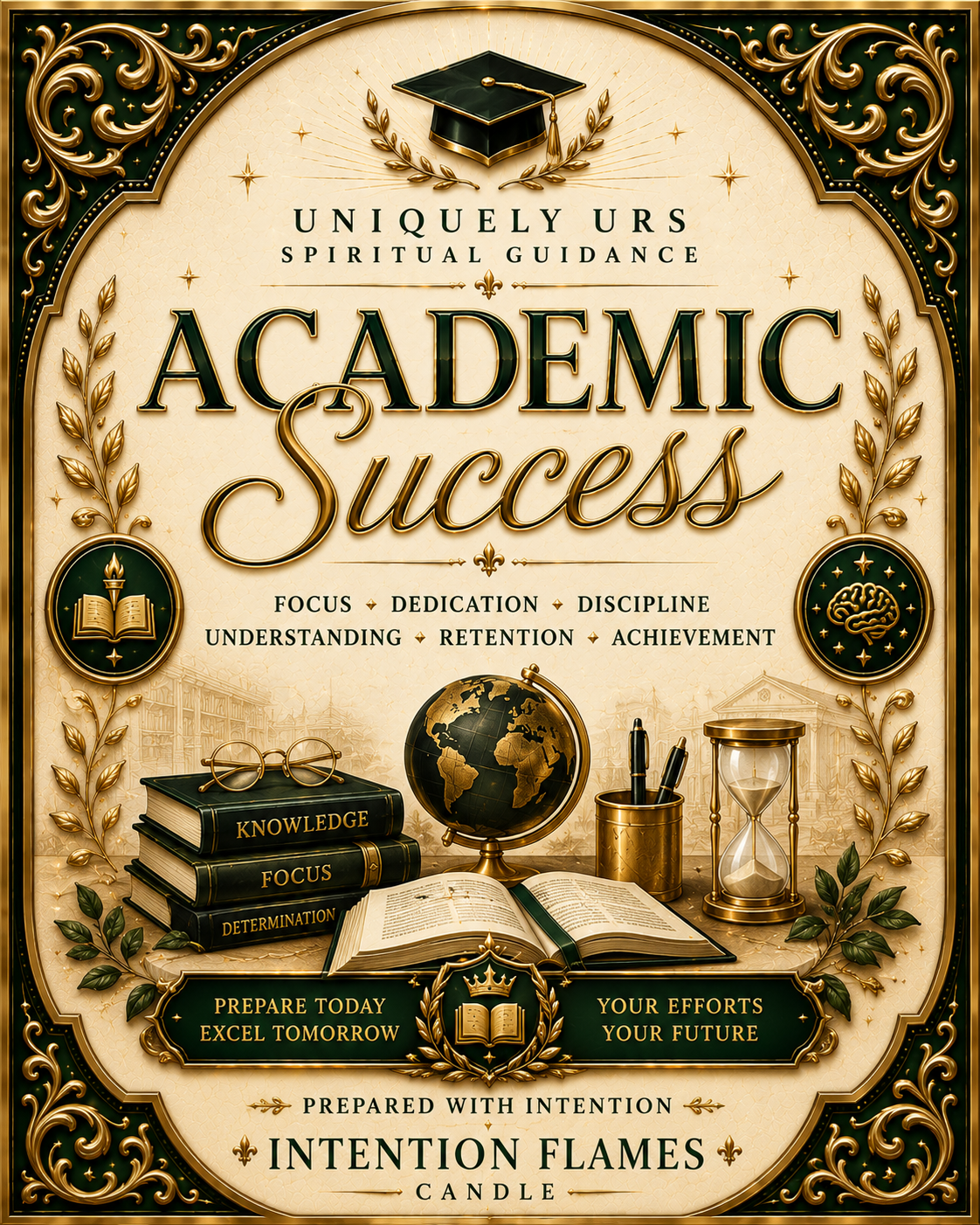 Academic Success Candle