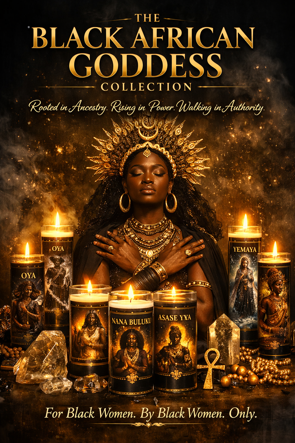 🖤👑 THE BLACK AFRICAN GODDESS MOTHER COLLECTION