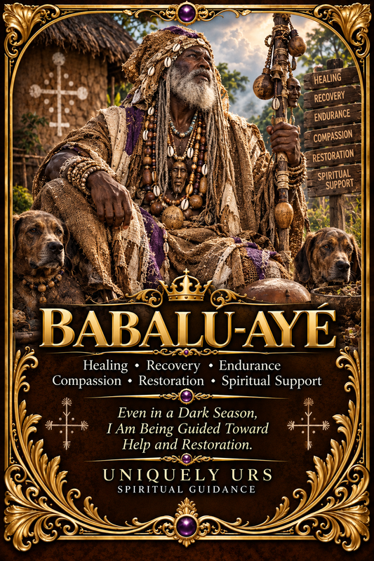 BABALÚ-AYÉ — Afro-Cuban/Lukumí Orisha Candle