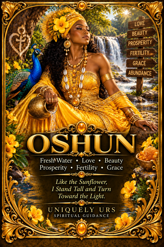 OSHUN — Yoruba Òrìṣà Candle