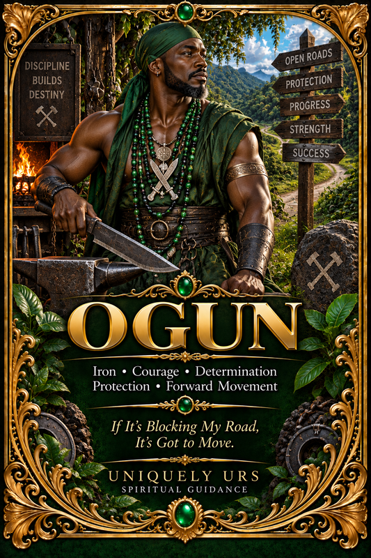 OGUN — Yoruba Òrìṣà Candle