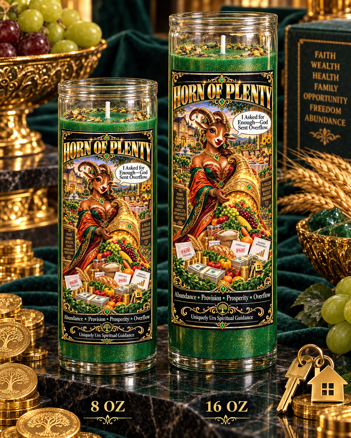 HORN OF PLENTY CANDLE