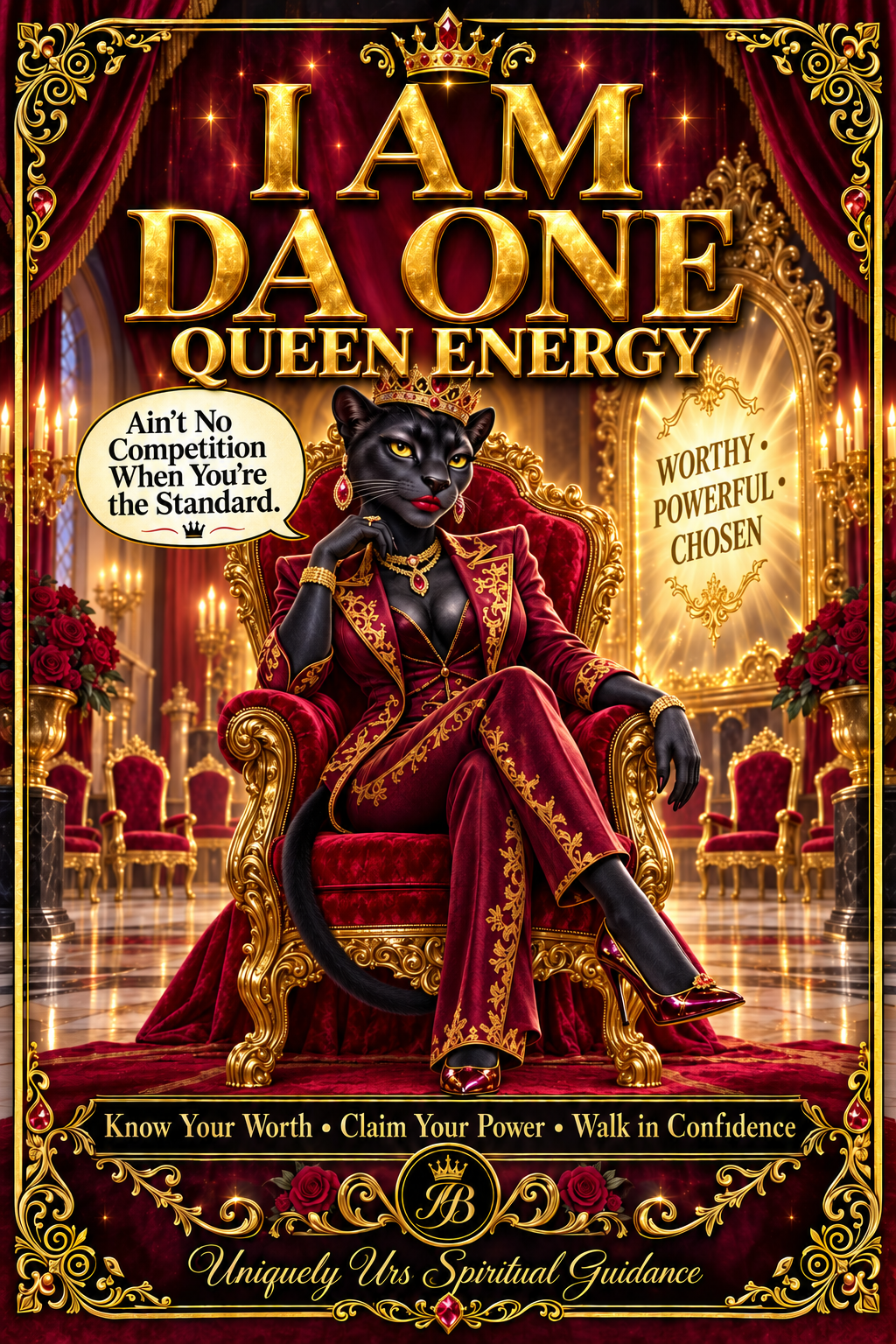 I AM DA ONE — QUEEN ENERGY CANDLE