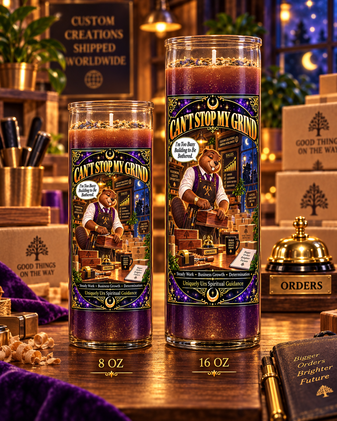 CAN’T STOP MY GRIND CANDLE