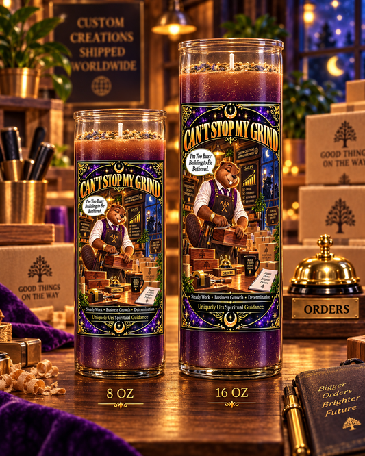 CAN’T STOP MY GRIND CANDLE