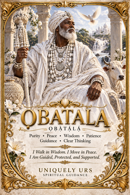 OBATALA — Yoruba Òrìṣà Candle