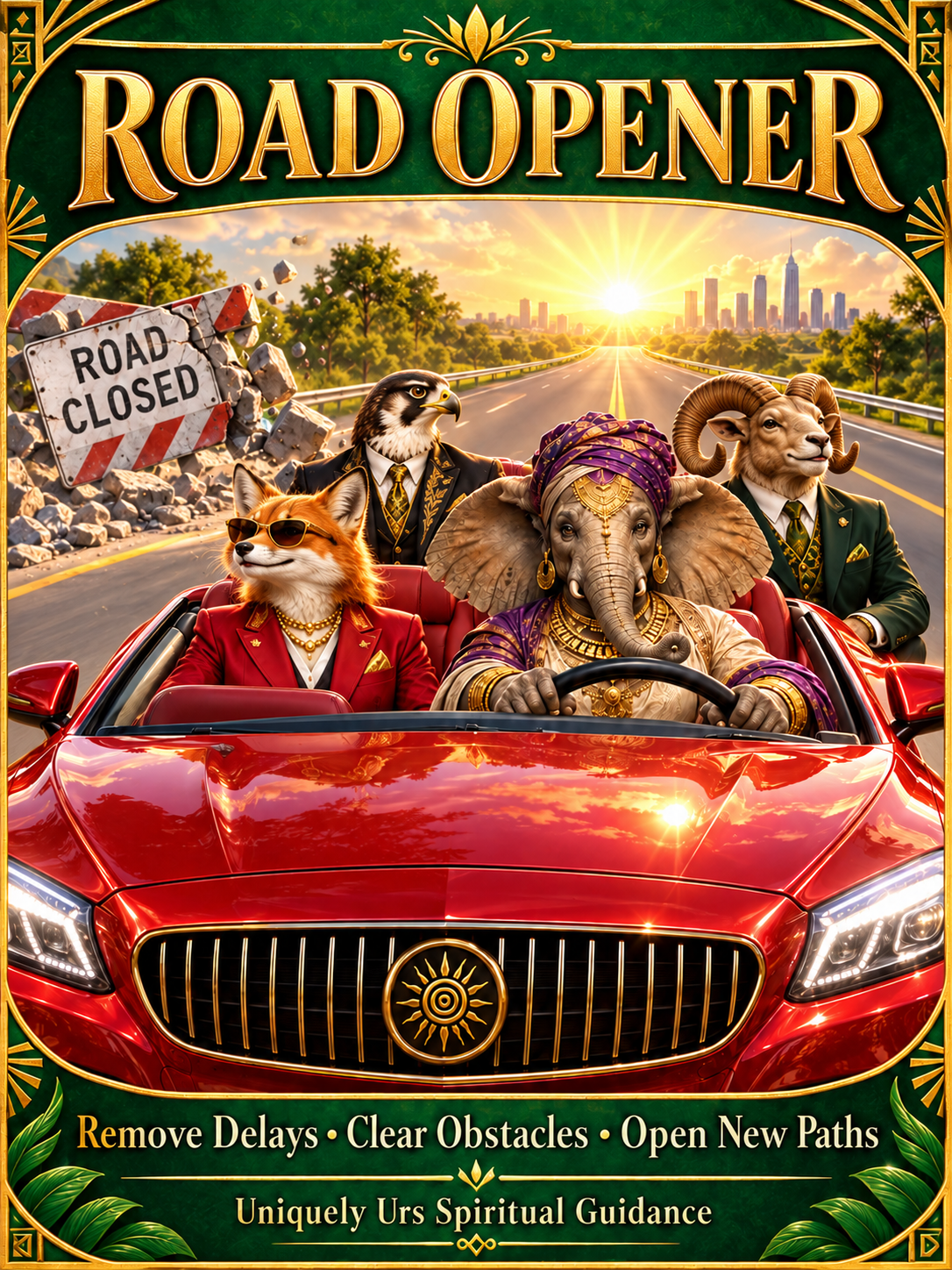 ROAD OPENER CANDLE