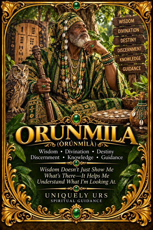 ORUNMILA (Ọ̀RÚNMÌLÀ) — Yoruba Òrìṣà Candle