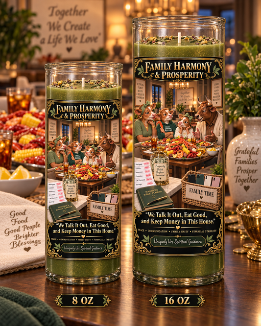 FAMILY HARMONY & PROSPERITY CANDLE