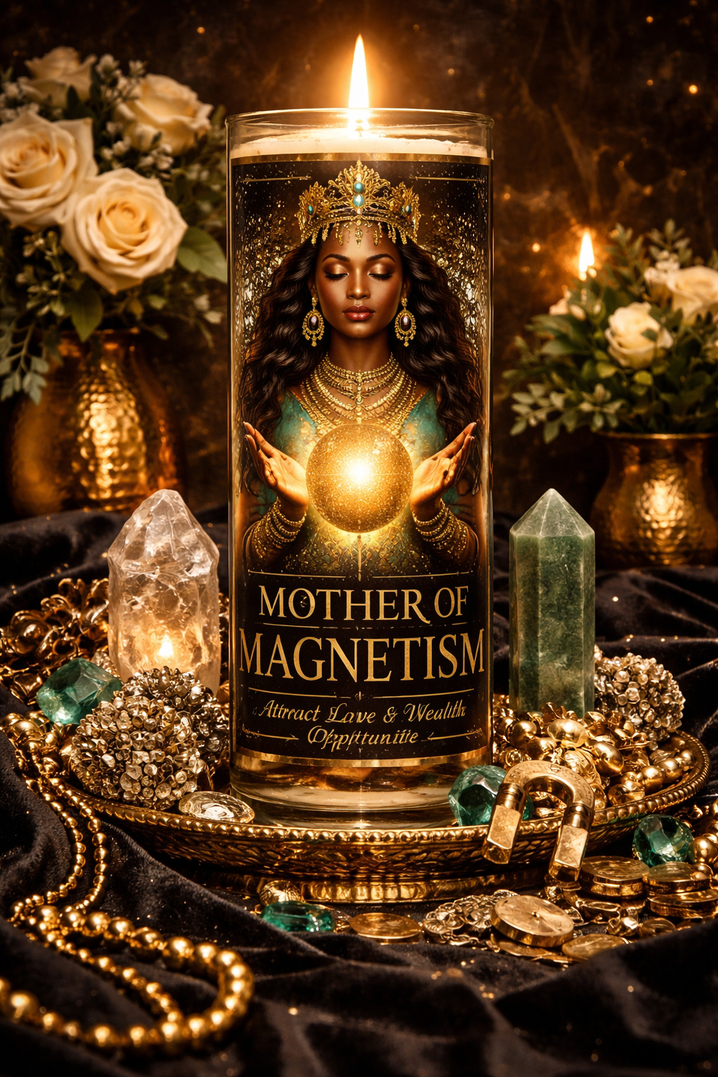 🌊💗 THE MOTHER OF MAGNETISM CANDLE