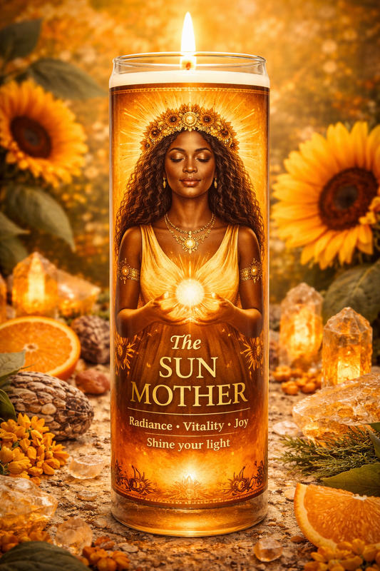 ☀️ THE SUN MOTHER CANDLE