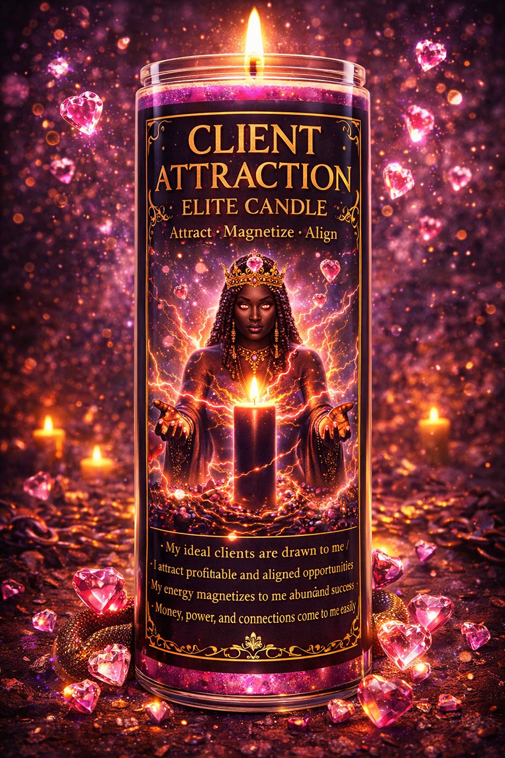 🕯️ CLIENT ATTRACTION ELITE CANDLE