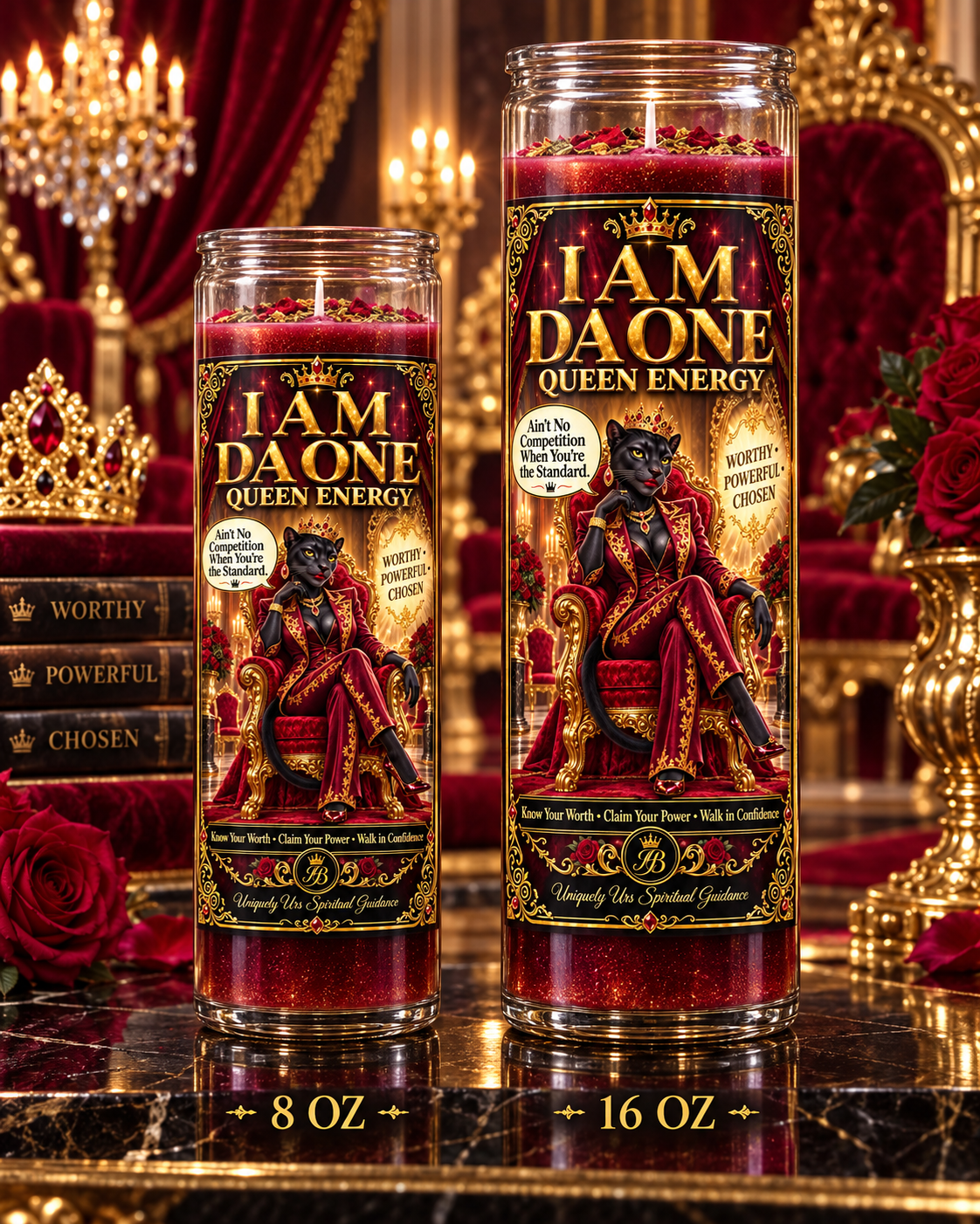 I AM DA ONE — QUEEN ENERGY CANDLE