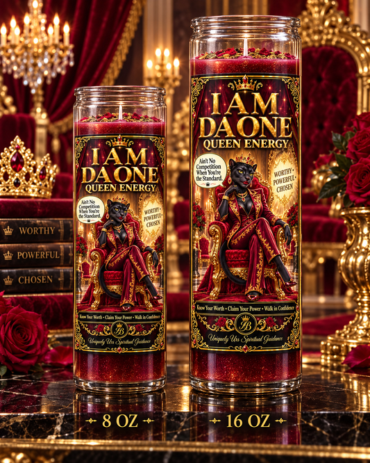 I AM DA ONE — QUEEN ENERGY CANDLE