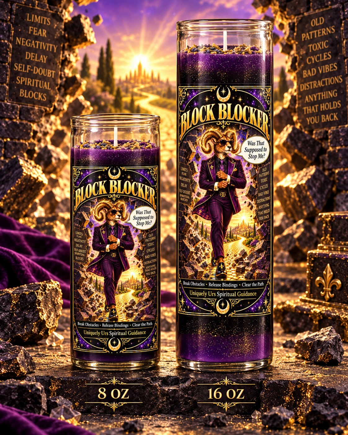 BLOCK BLOCKER CANDLE