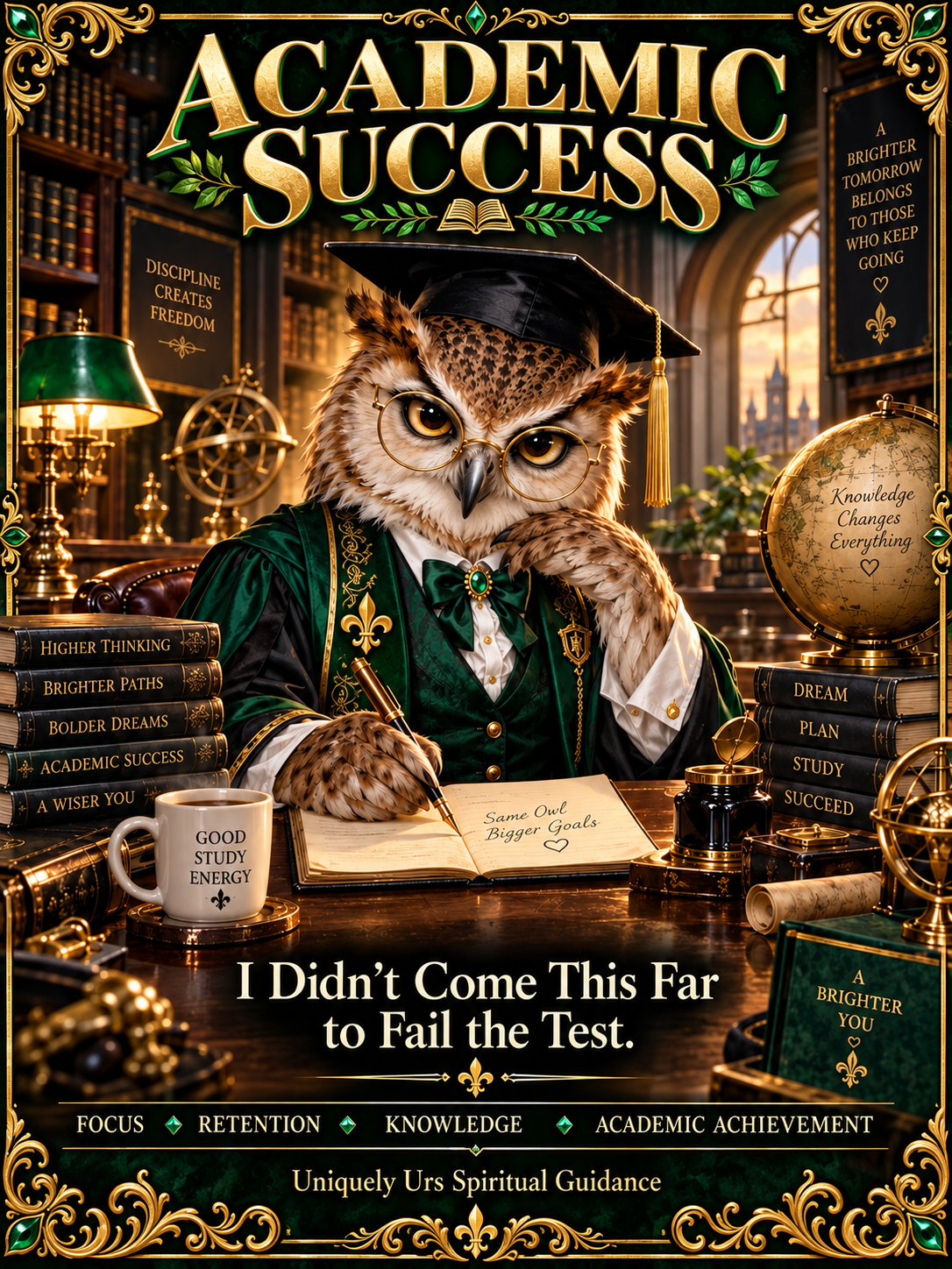 Academic Success Candle