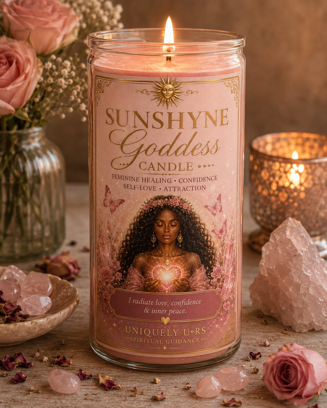 ☀️SUNSHYNE GODDESS CANDLE☀️