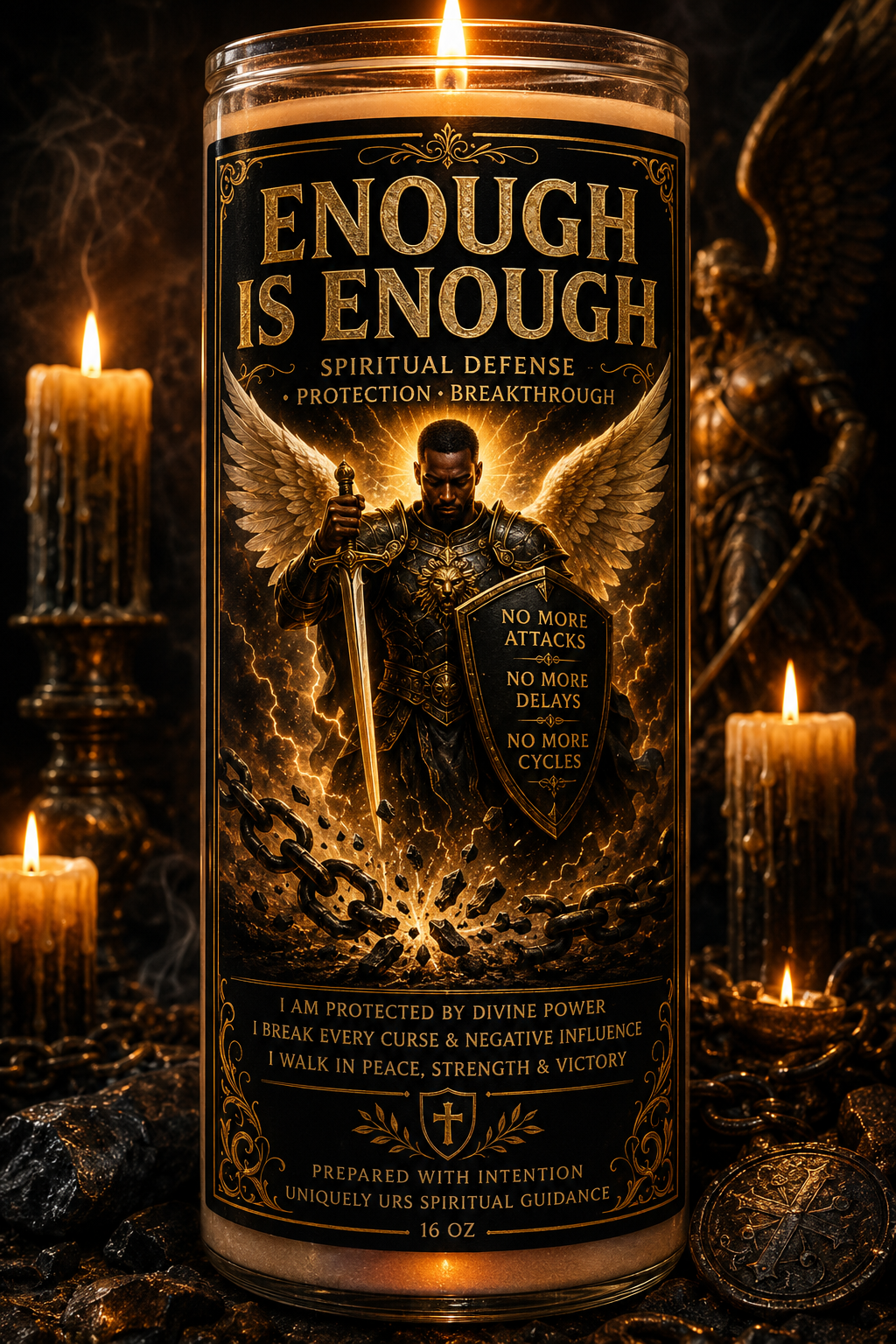 ⚔️ ENOUGH IS ENOUGH

Spiritual Defense • Protection • Breakthrough