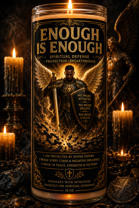 ⚔️ ENOUGH IS ENOUGH

Spiritual Defense • Protection • Breakthrough