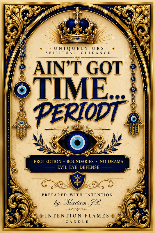 AIN’T GOT TIME… PERIODT Candle