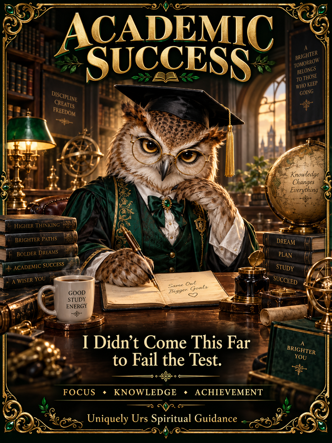 Academic Success Candle