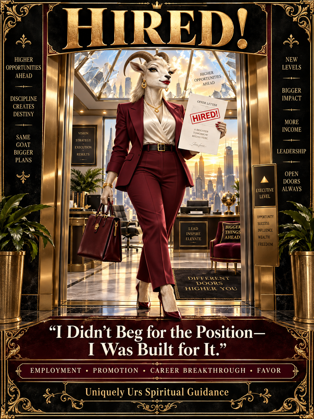 HIRED!