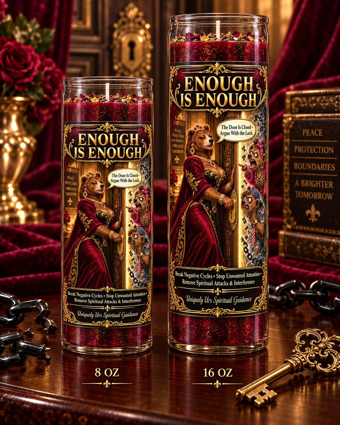 ENOUGH IS ENOUGH CANDLE