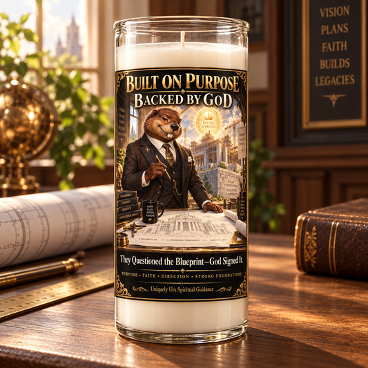 BUILT ON PURPOSE

BACKED BY GOD Candle