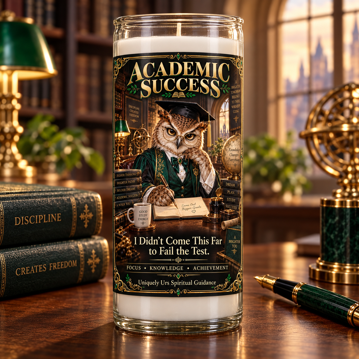 Academic Success Candle