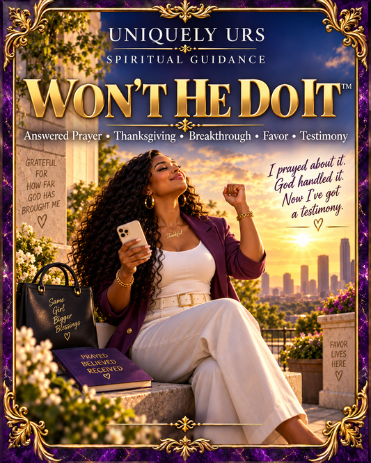 WON’T HE DO IT™